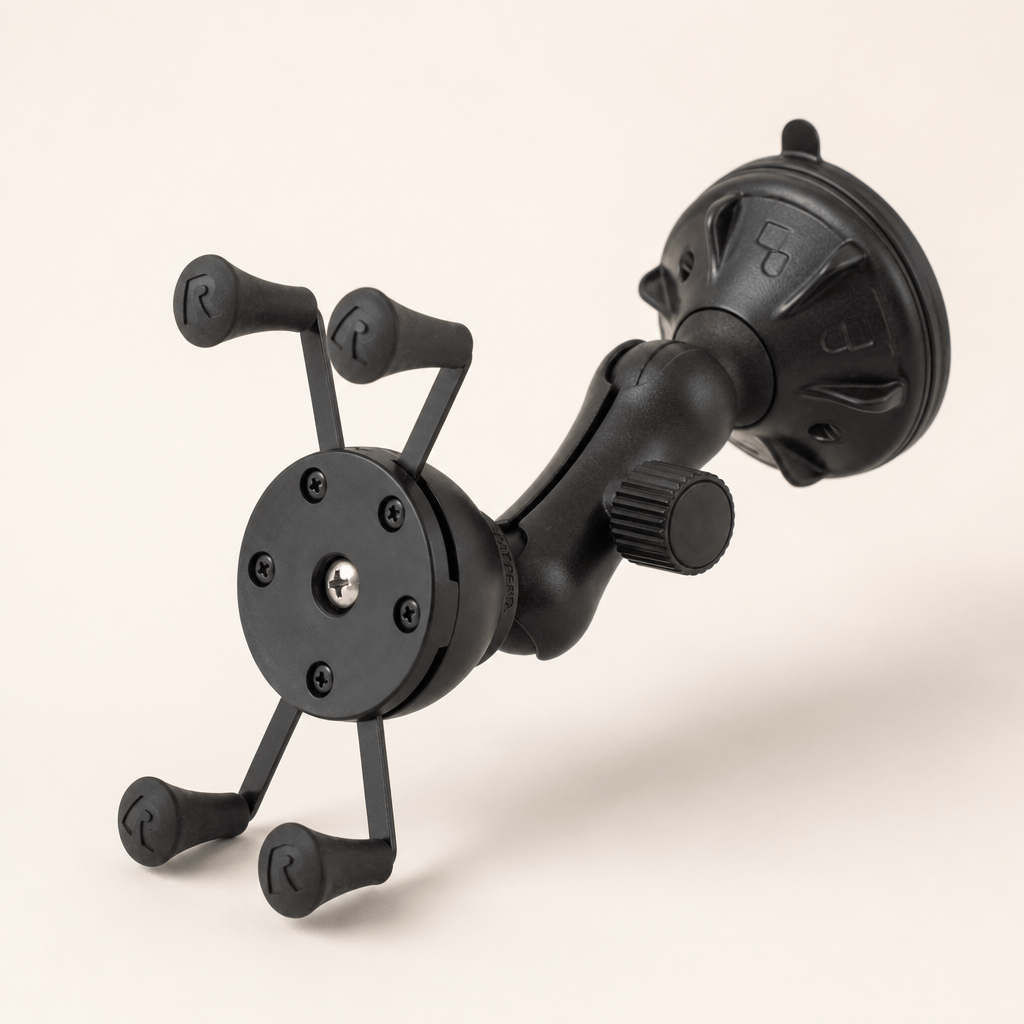 RAM Mounts RAM X-Grip Twist-Lock Suction Cup Mount — Car Phone Mount