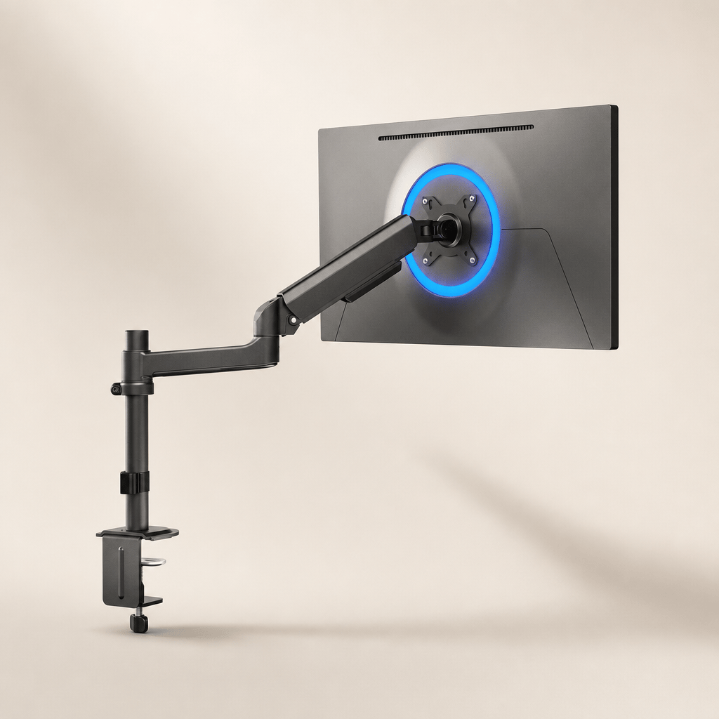 VIVO VIVO Heavy-Duty Pneumatic Monitor Arm — Monitor Mount / Arm