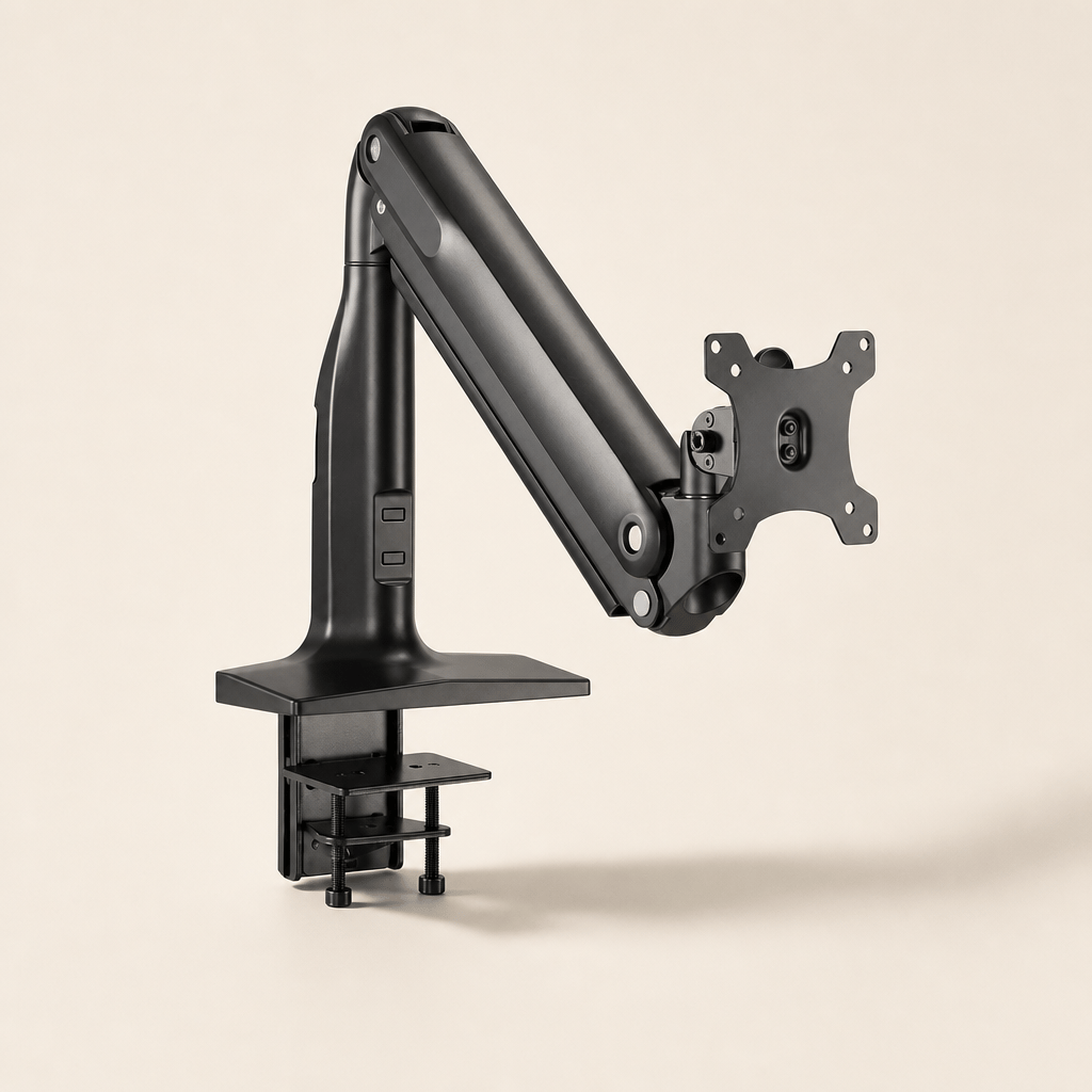 Monoprice Workstream by Monoprice Heavy-Duty Gas-Spring Desk Mount — Monitor Mount / Arm
