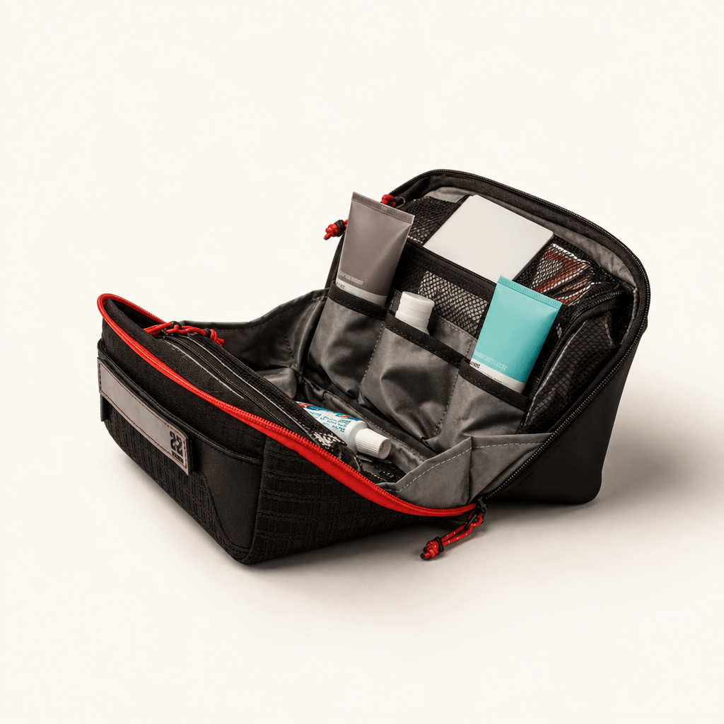 STEP 22 Gear STEP 22 Tortoise Toiletry Bag — Toiletry Bag / Dopp Kit