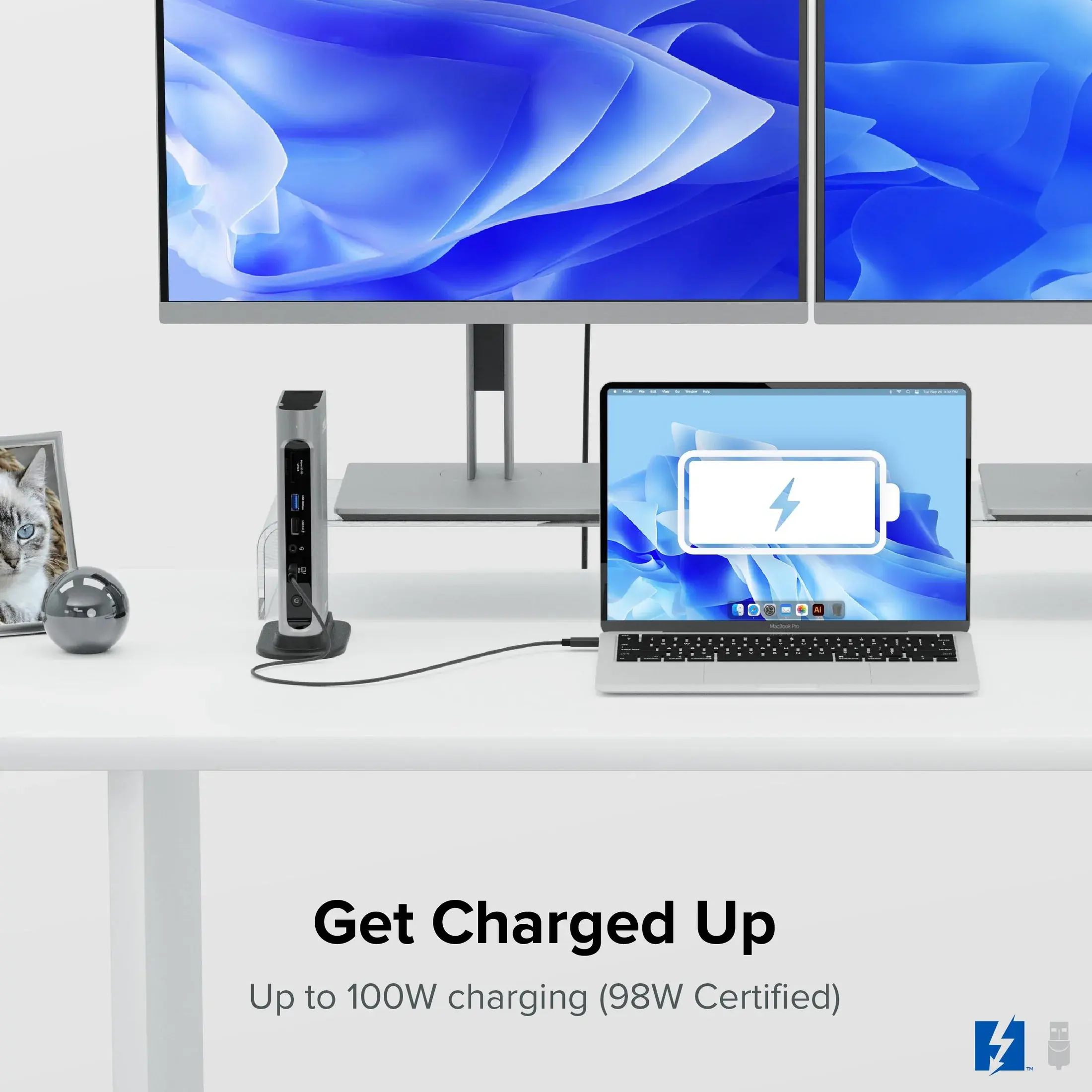 Plugable Plugable TBT4-UDZ Thunderbolt 4 & USB4 Quad Display Dock