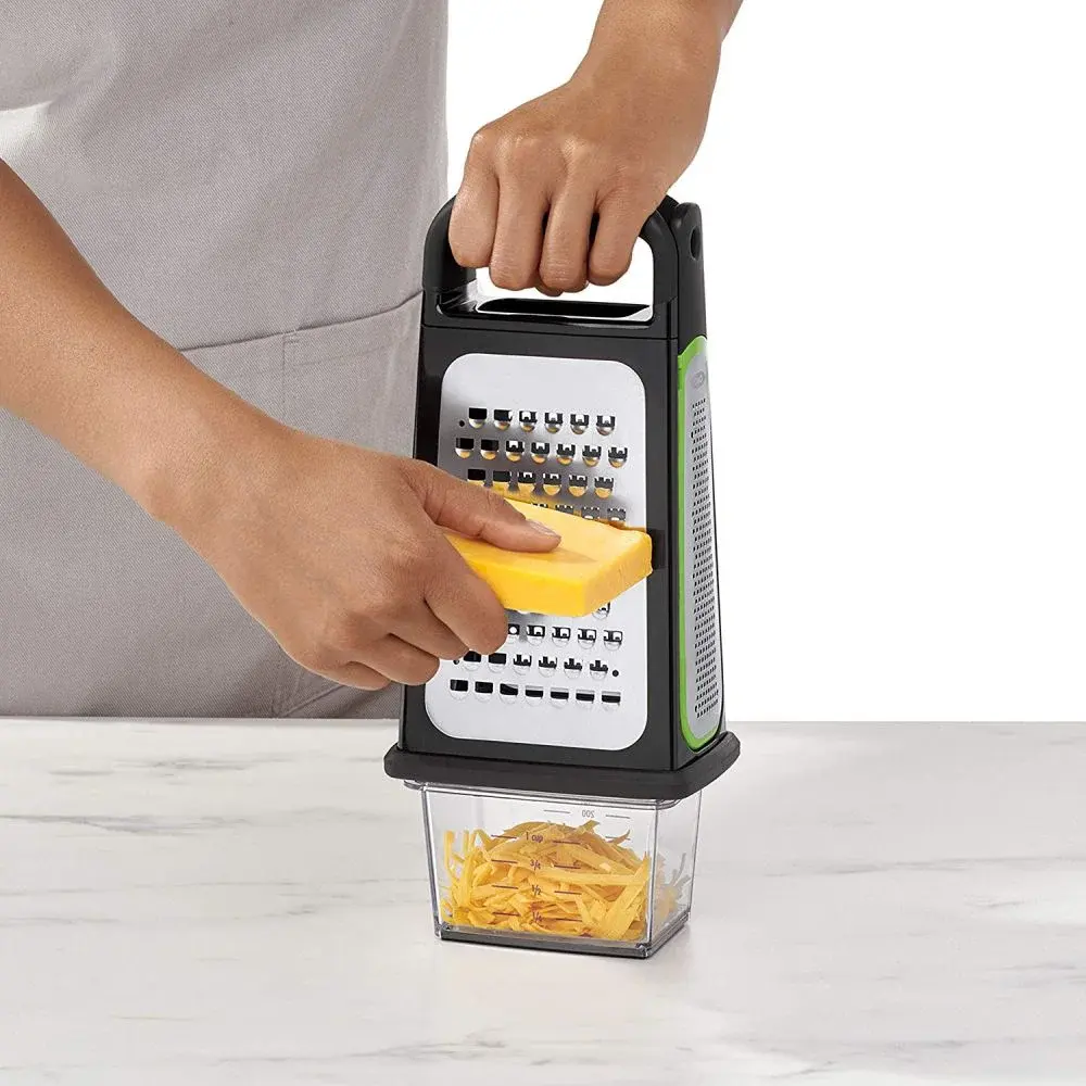OXO OXO Good Grips Etched Box Grater with Removable Zester