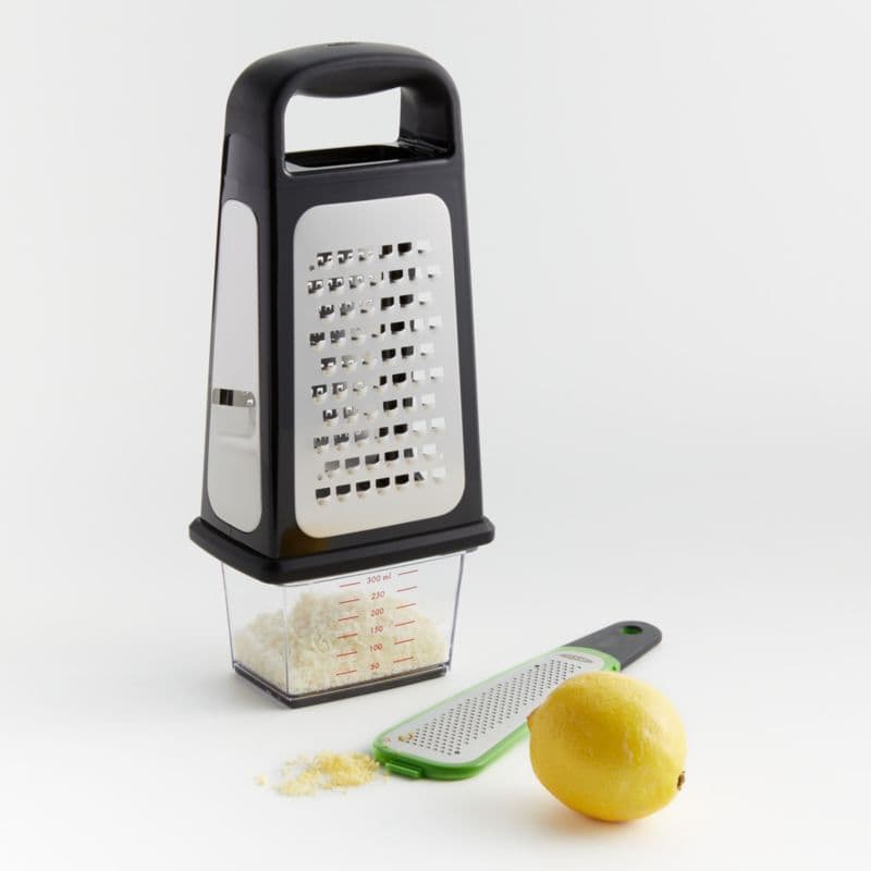 OXO OXO Good Grips Etched Box Grater with Removable Zester