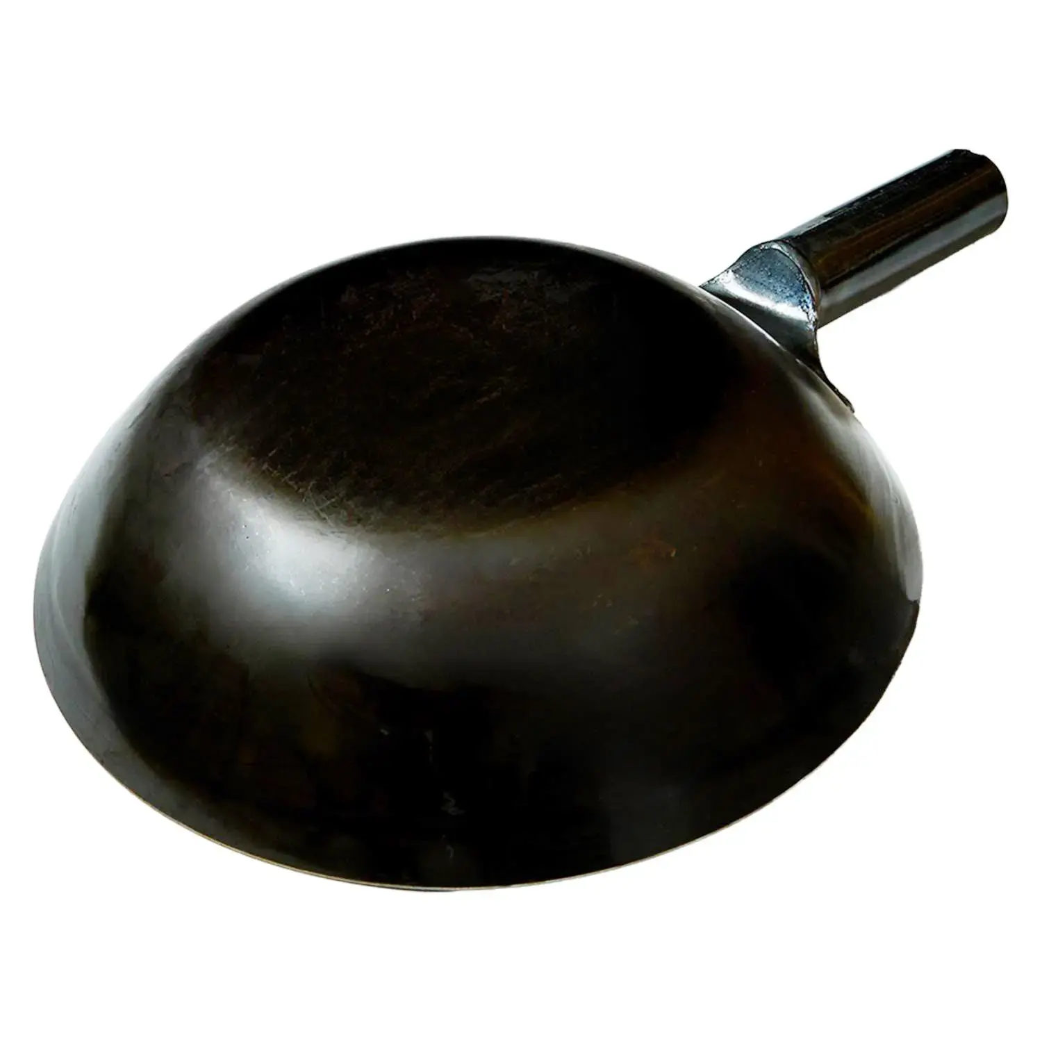 Yamada Kogyosho Yamada Kogyosho Uchidashi Hammered Steel Flat-Bottom Wok