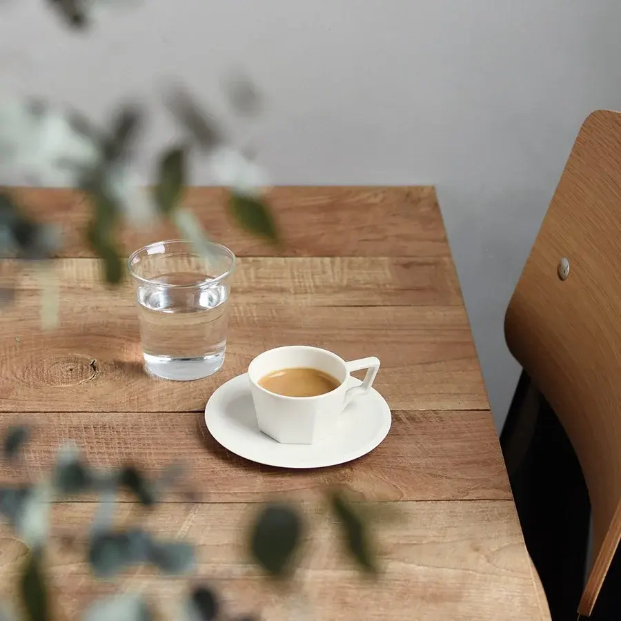 KINTO OCT Cup & Saucer — Espresso Cup