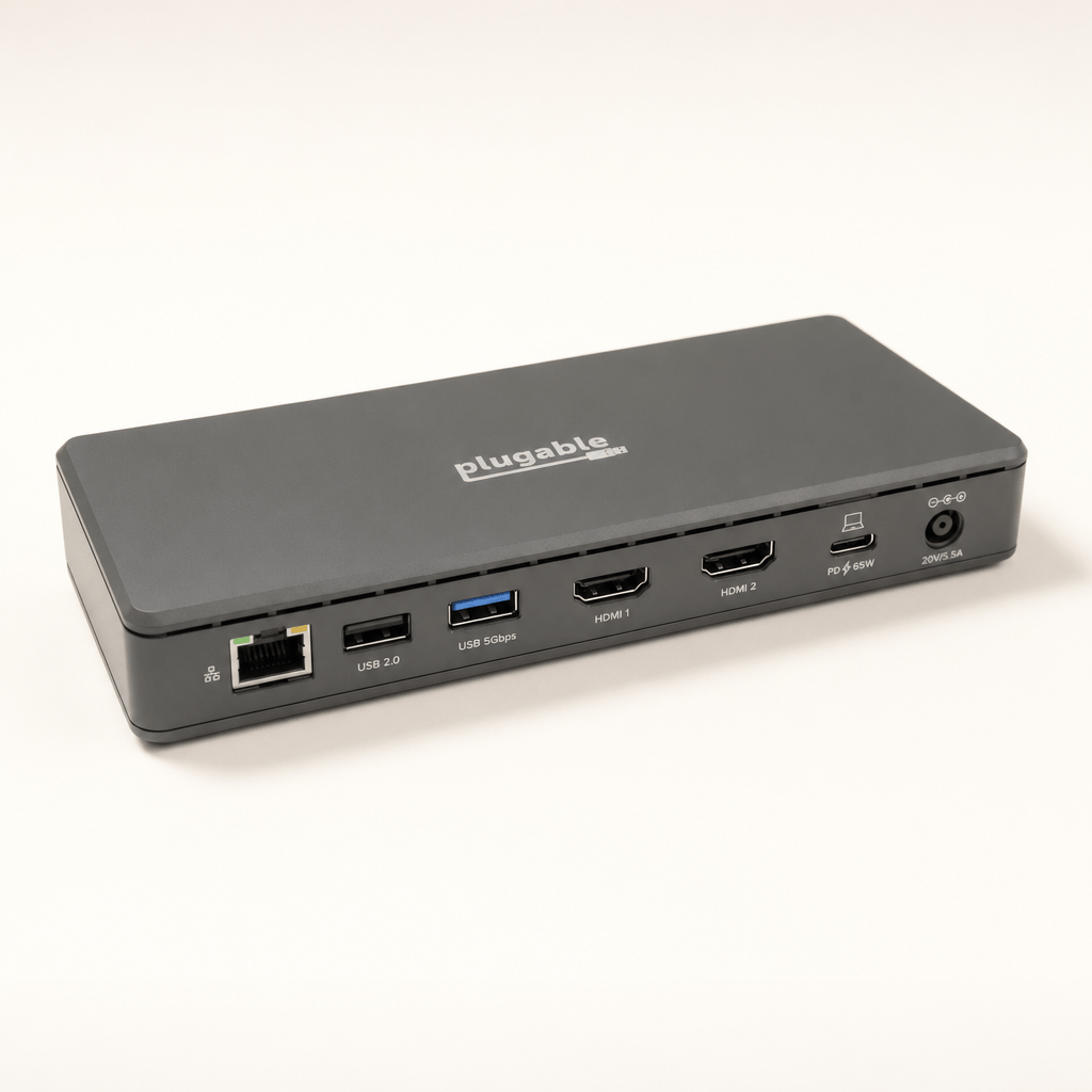 Plugable Plugable UD-MSTH2 USB-C Dual HDMI Docking Station — USB-C Docking Station