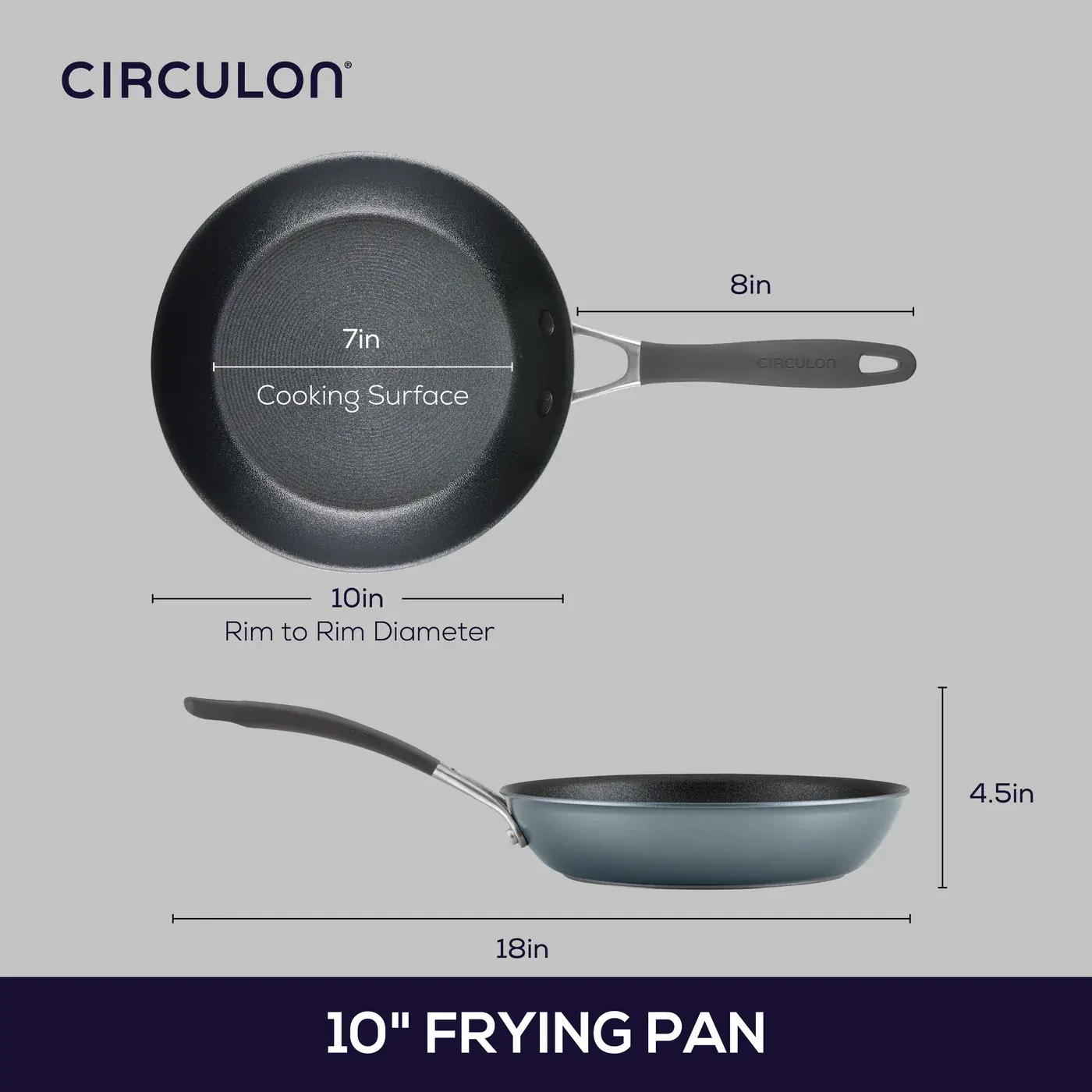 Circulon Circulon ScratchDefense A1 10-inch Frying Pan
