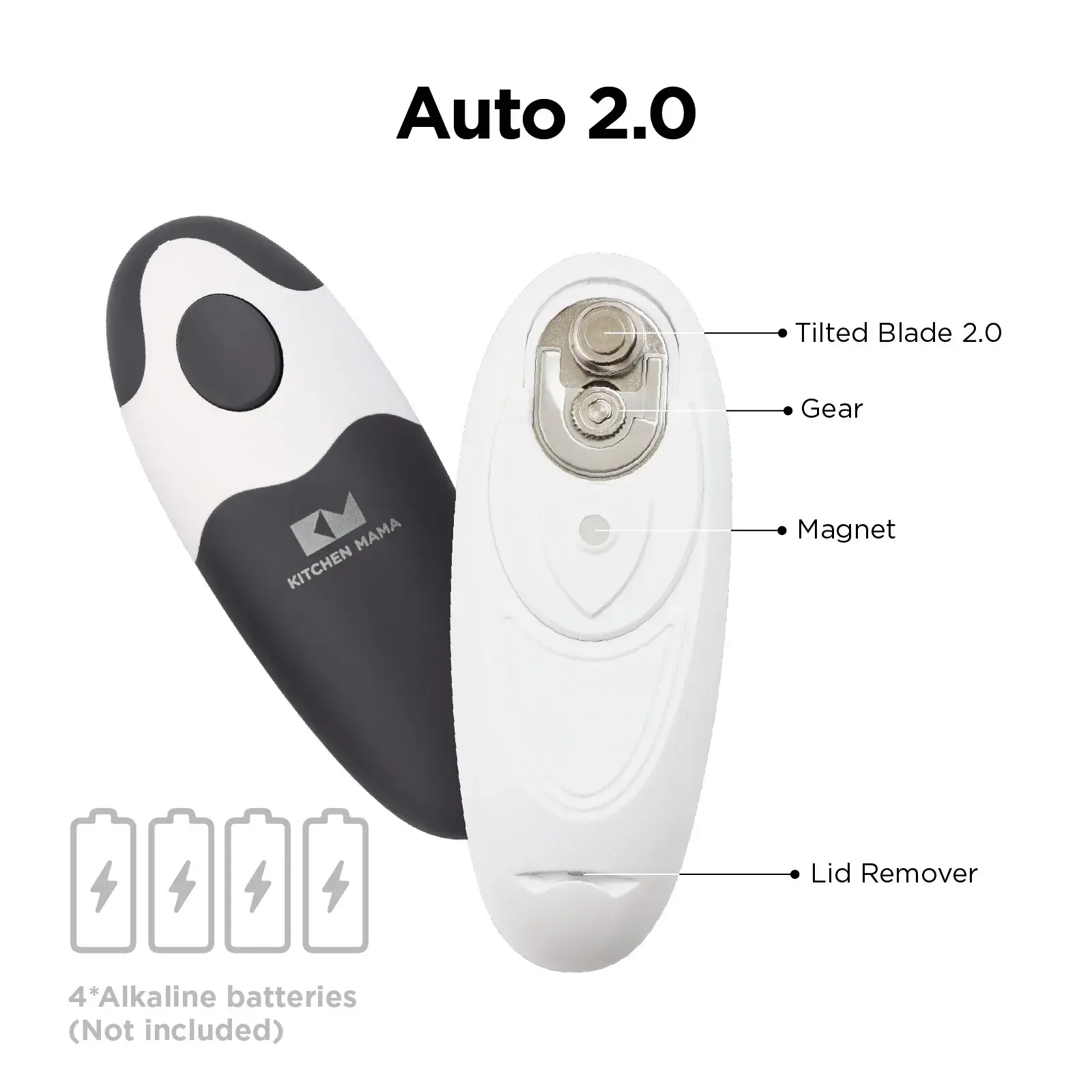 Kitchen Mama Kitchen Mama Auto 2.0 Electric Can Opener