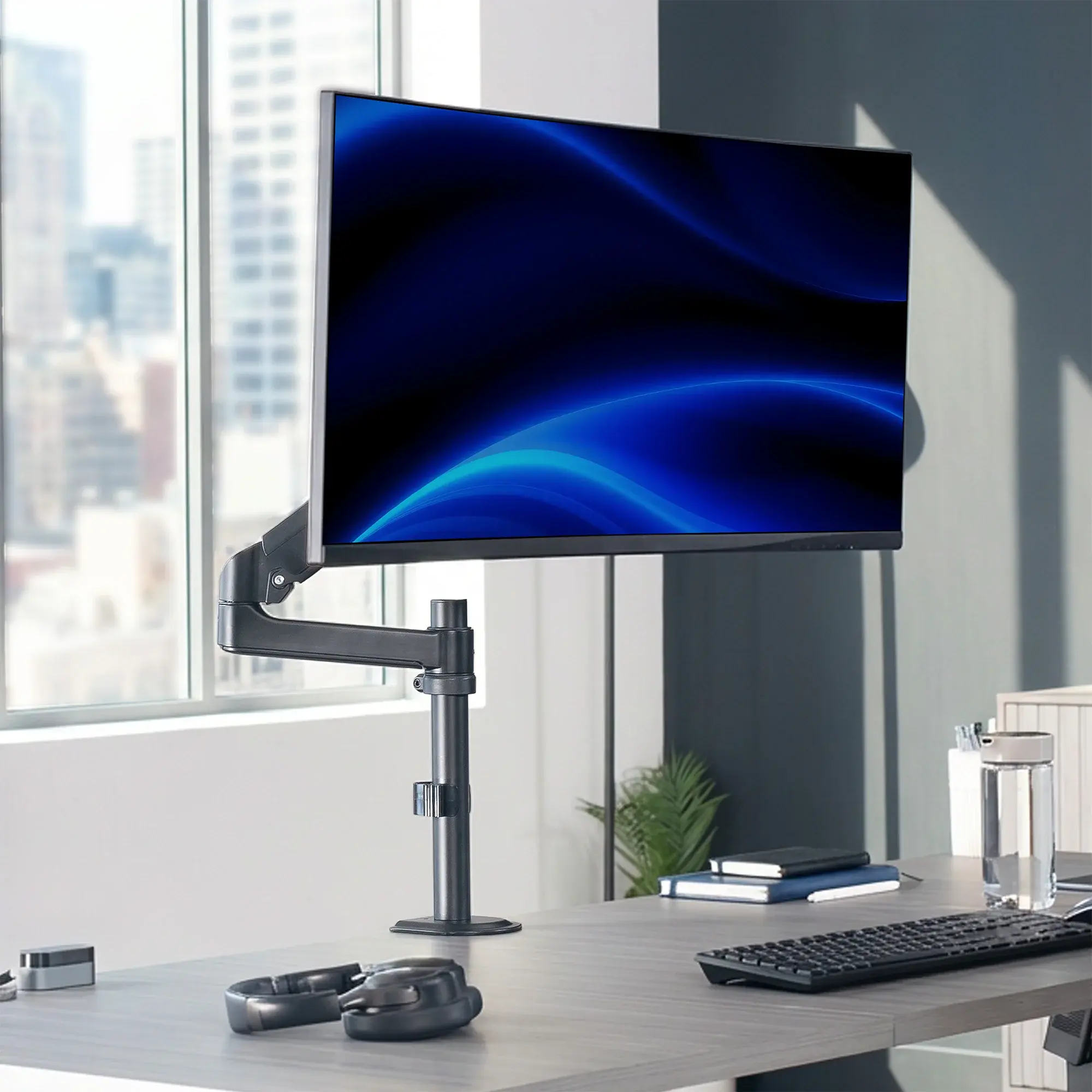 VIVO VIVO Heavy-Duty Pneumatic Monitor Arm