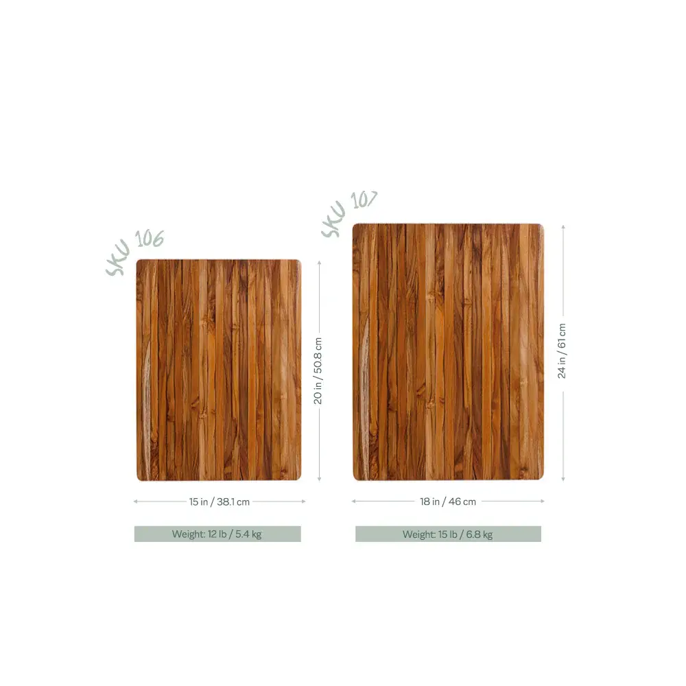 Teakhaus Teakhaus Traditional Cutting Board XL