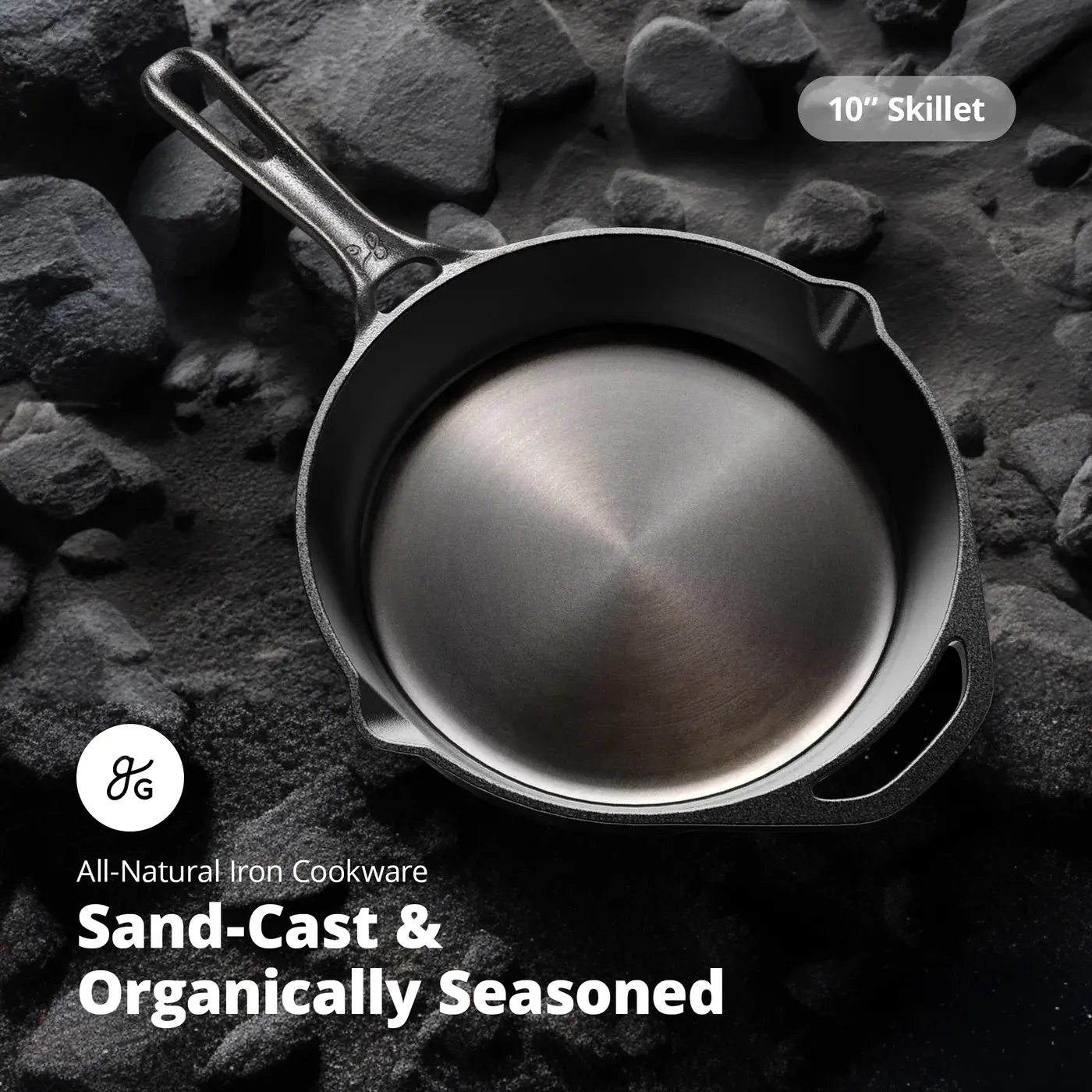 Greater Goods Greater Goods 10-Inch Cast Iron Skillet