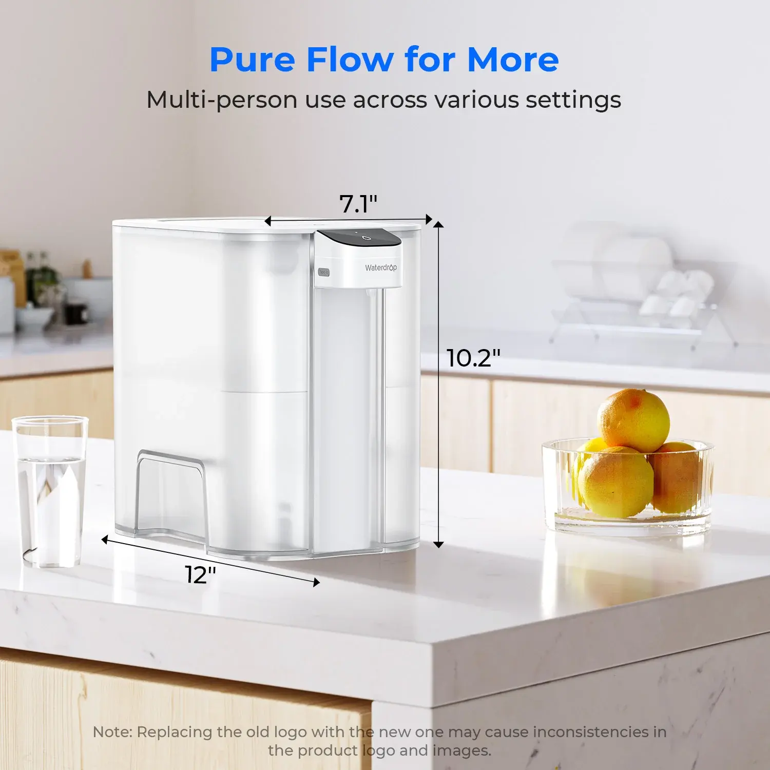 Waterdrop Waterdrop Mega Electric Water Filter Pitcher