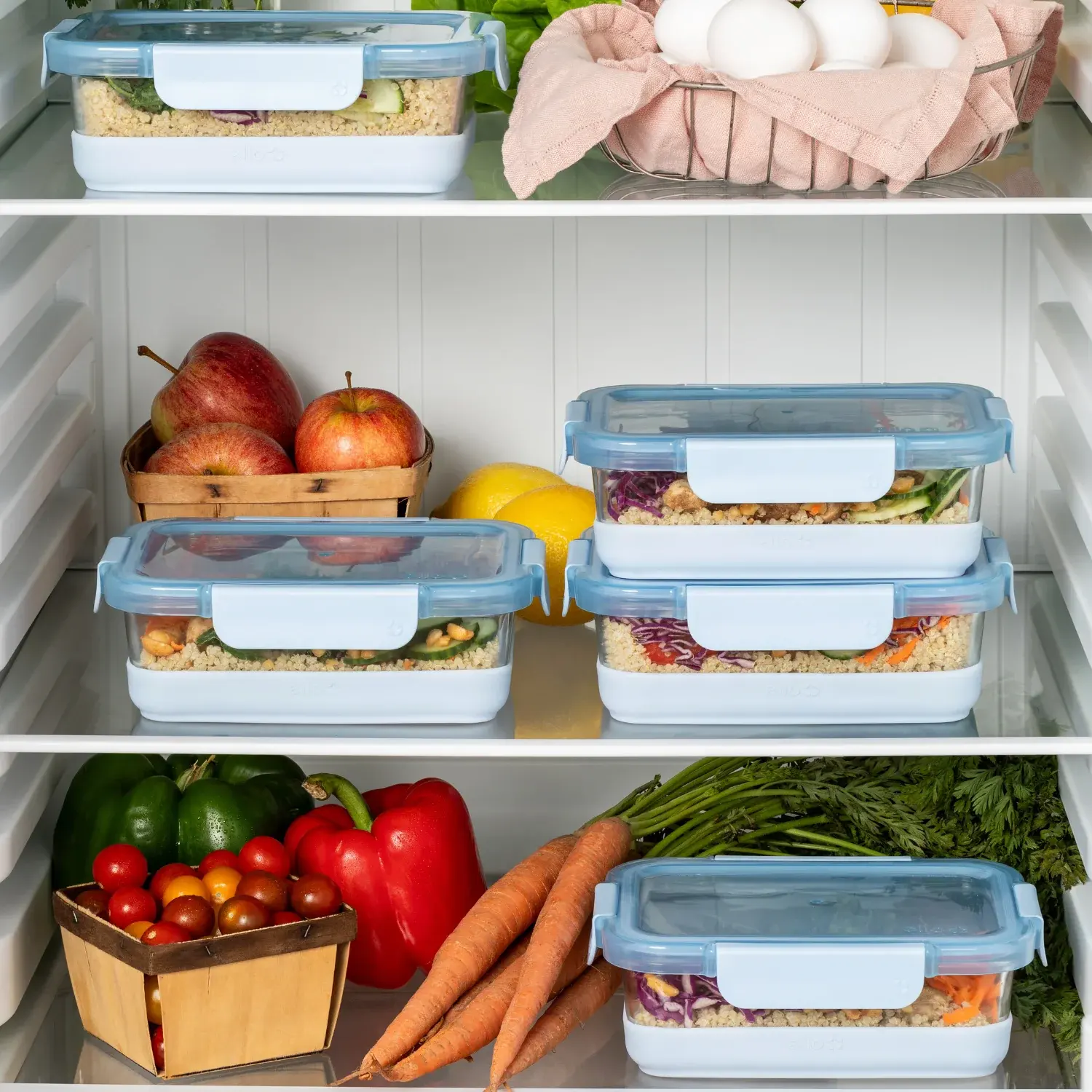 Ello Ello Duraglass Refresh 10-Piece Meal Prep Set