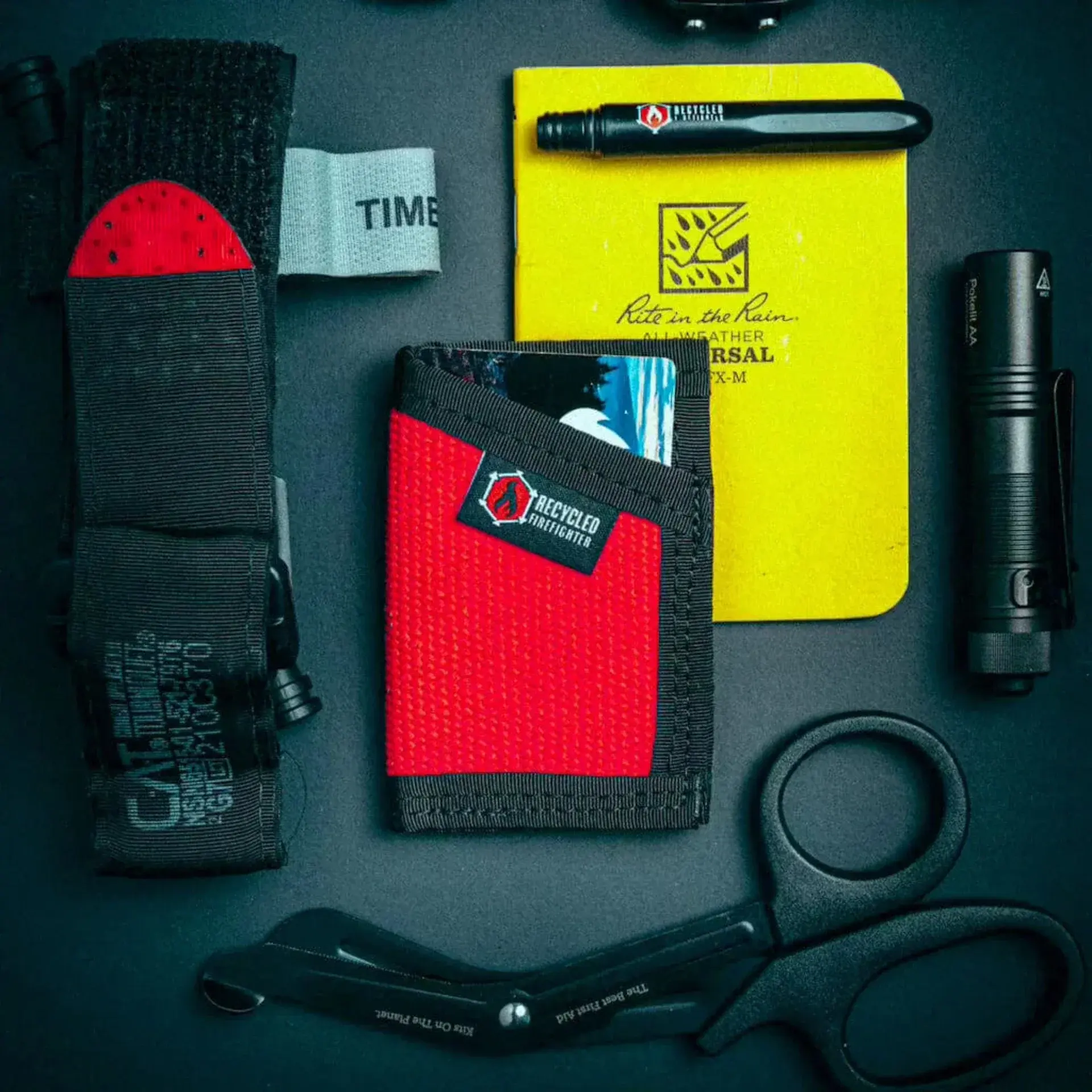 Recycled Firefighter Recycled Firefighter Sergeant Wallet