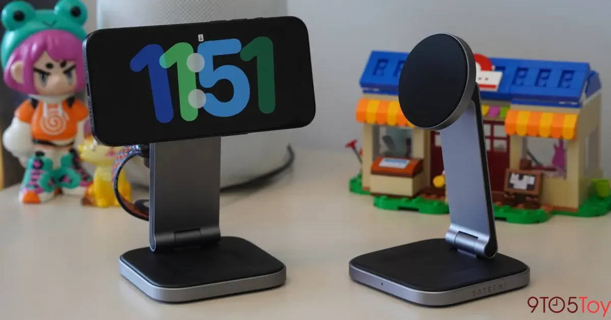 Satechi Satechi 2-in-1 Foldable Qi2 Wireless Charging Stand