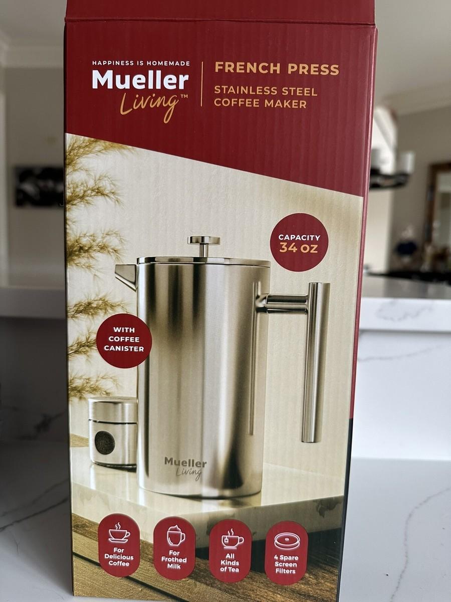 Mueller Mueller Stainless Steel French Press