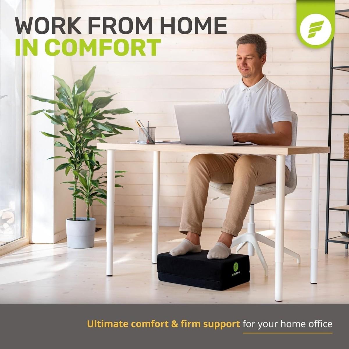 ErgoFoam ErgoFoam Adjustable Desk Foot Rest