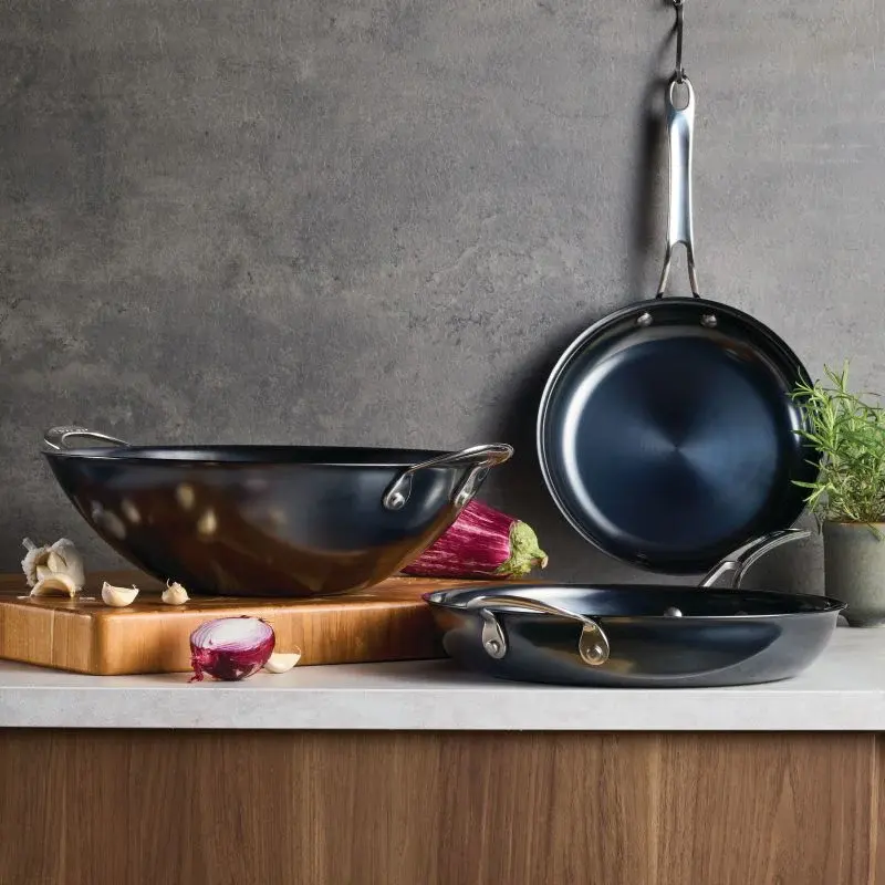 Anolon Anolon EverLast N2 14-Inch Carbon Steel Wok