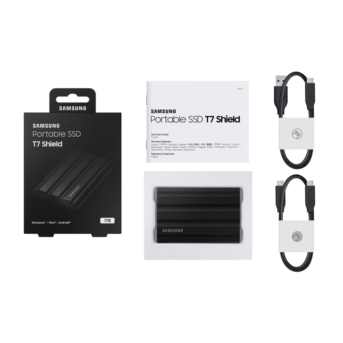 Samsung Samsung Portable SSD T7 Shield