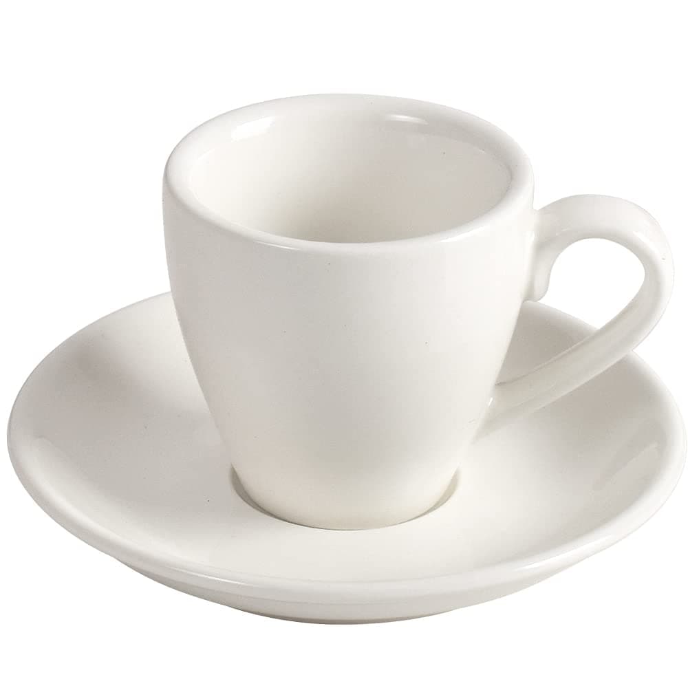 ionEgg Porcelain Espresso Cup with Saucer