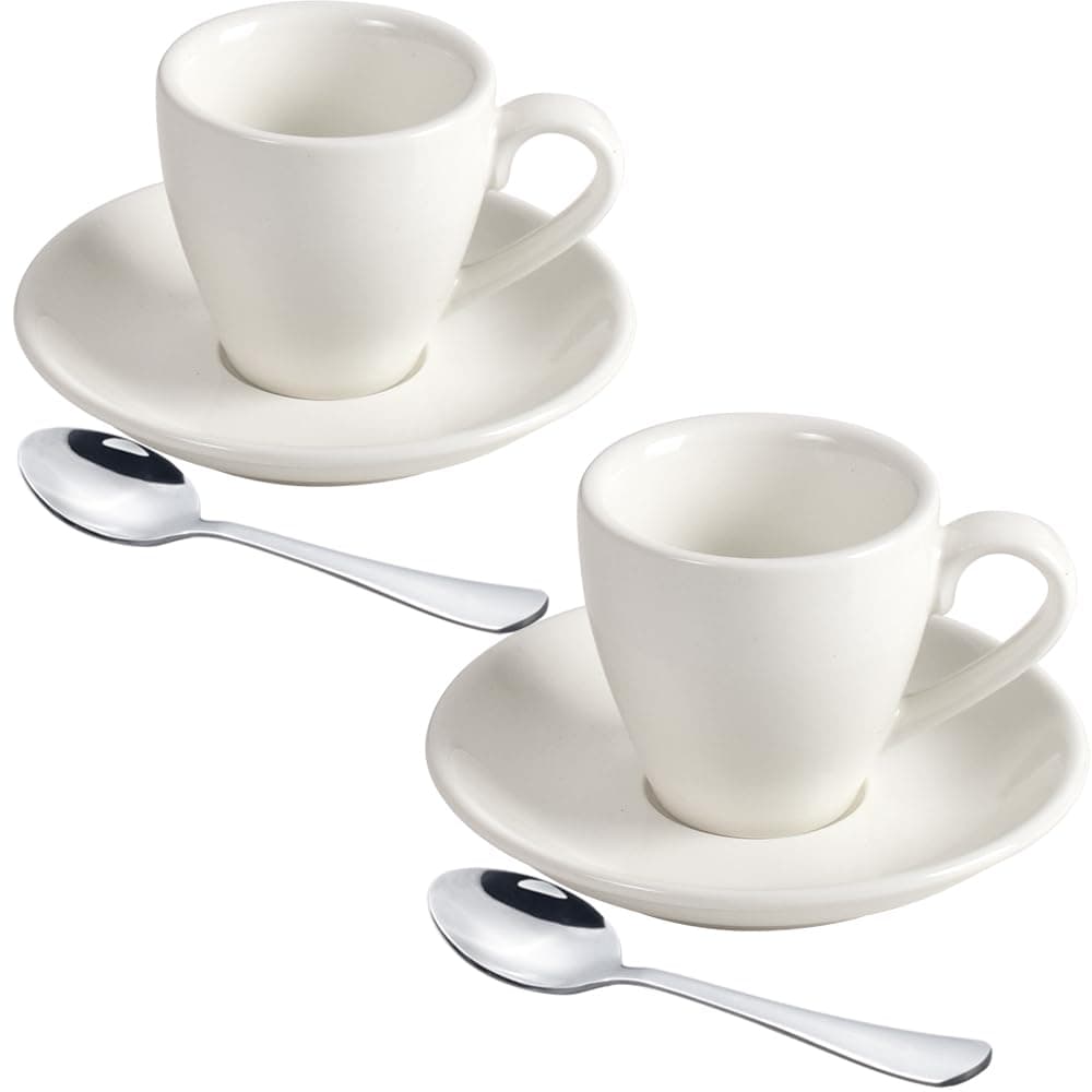 ionEgg Porcelain Espresso Cup with Saucer