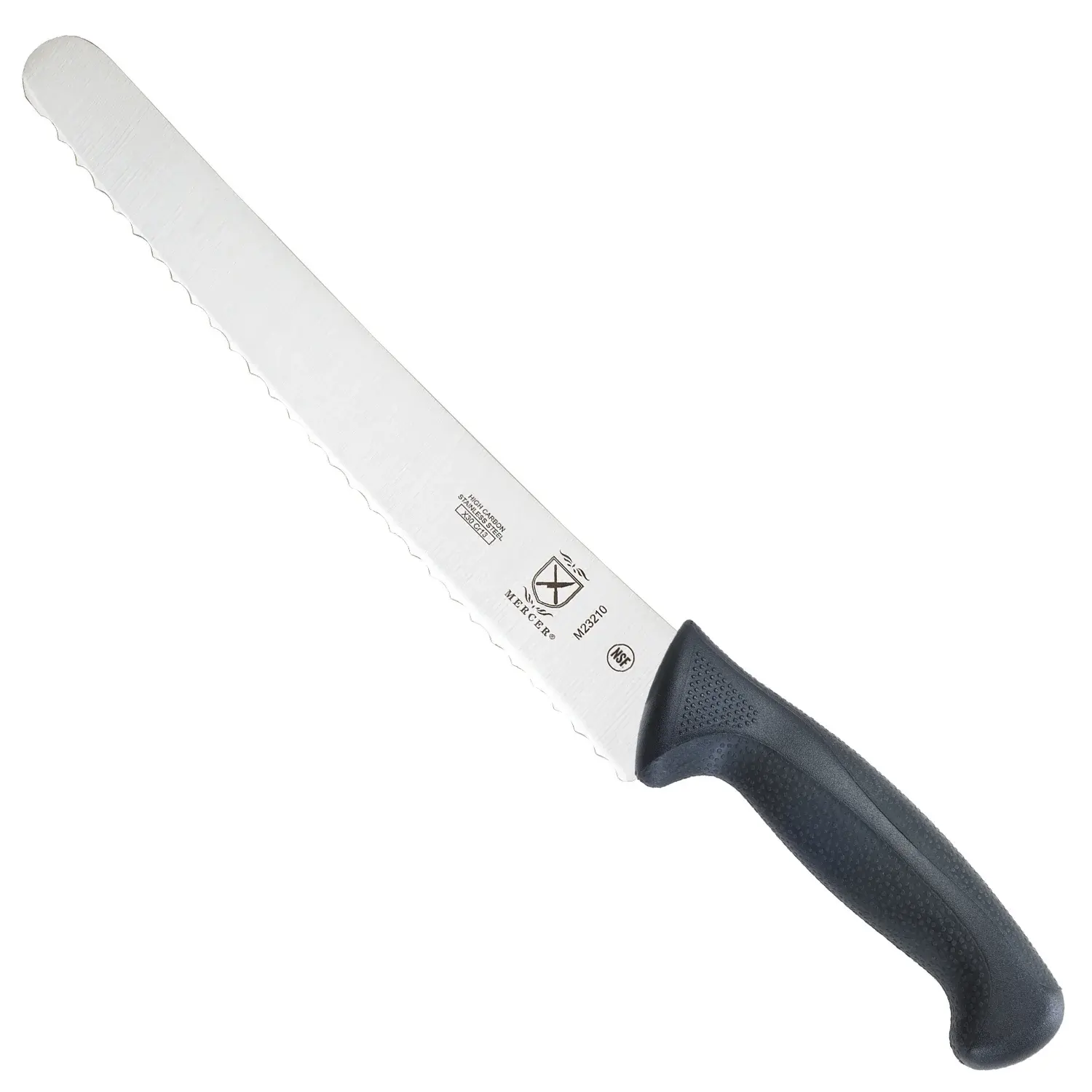 Mercer Culinary Millennia Wide Wavy Edge Bread Knife 10 in