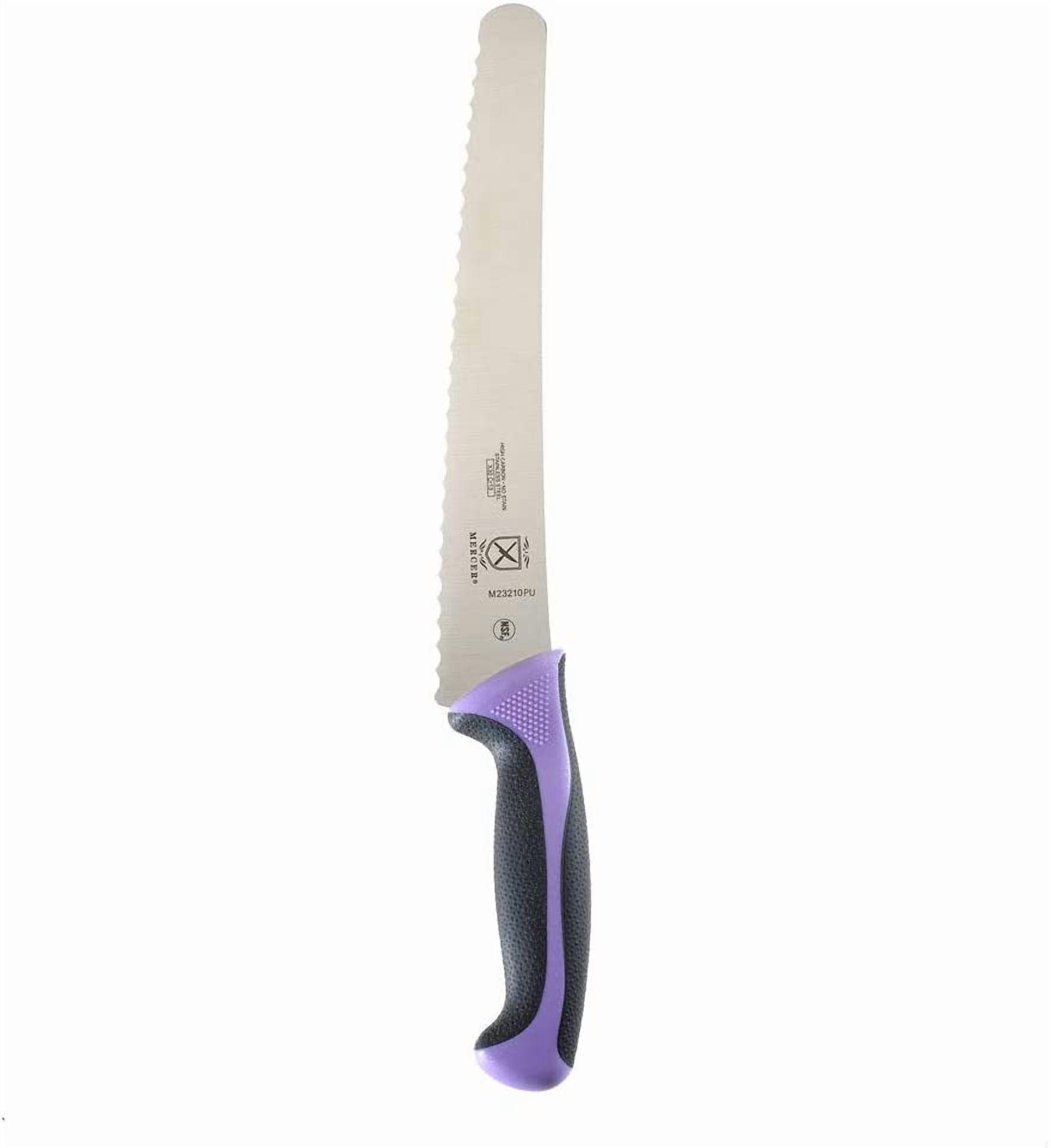 Mercer Culinary Millennia Wide Wavy Edge Bread Knife 10 in