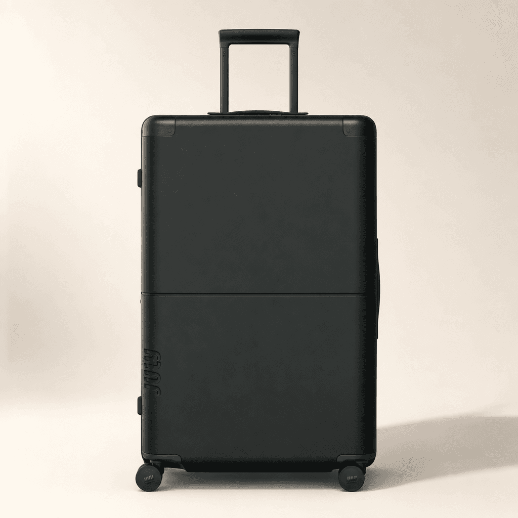 July Checked Plus Expandable — Checked Luggage (Large Hardshell Suitcase)