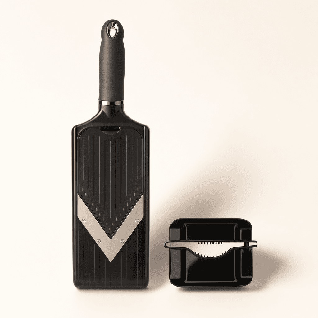 Microplane Adjustable V-Blade Slicer & Julienne — Mandoline Slicer