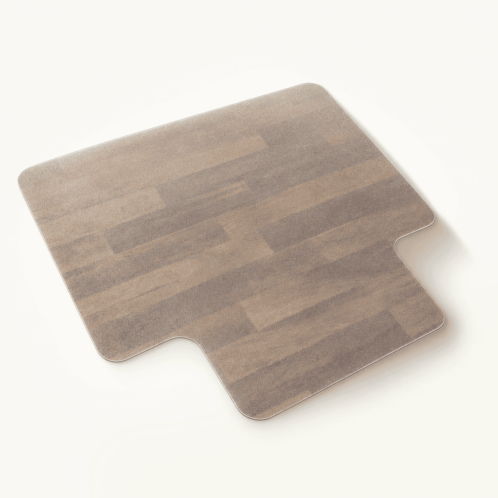 Marvelux Marvelux Polycarbonate Lipped Chair Mat for Hard Floors — Office Chair Mat (Hard Floor Protector)