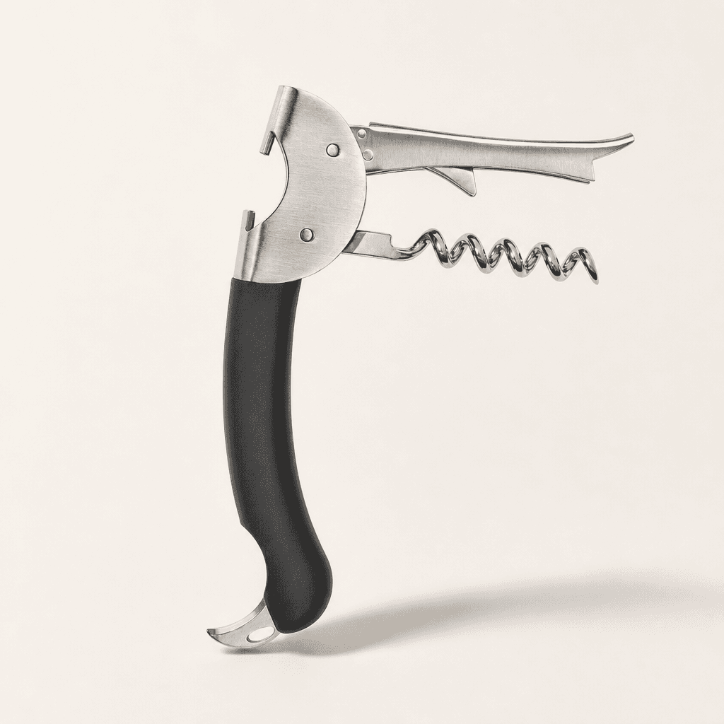 OXO Steel Double Lever Waiter’s Corkscrew — Wine Opener / Corkscrew