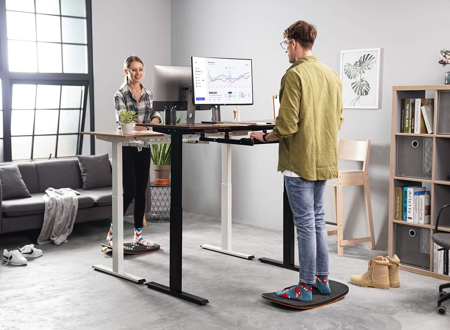 FEZIBO FEZIBO Anti-Fatigue Balance Board Mat