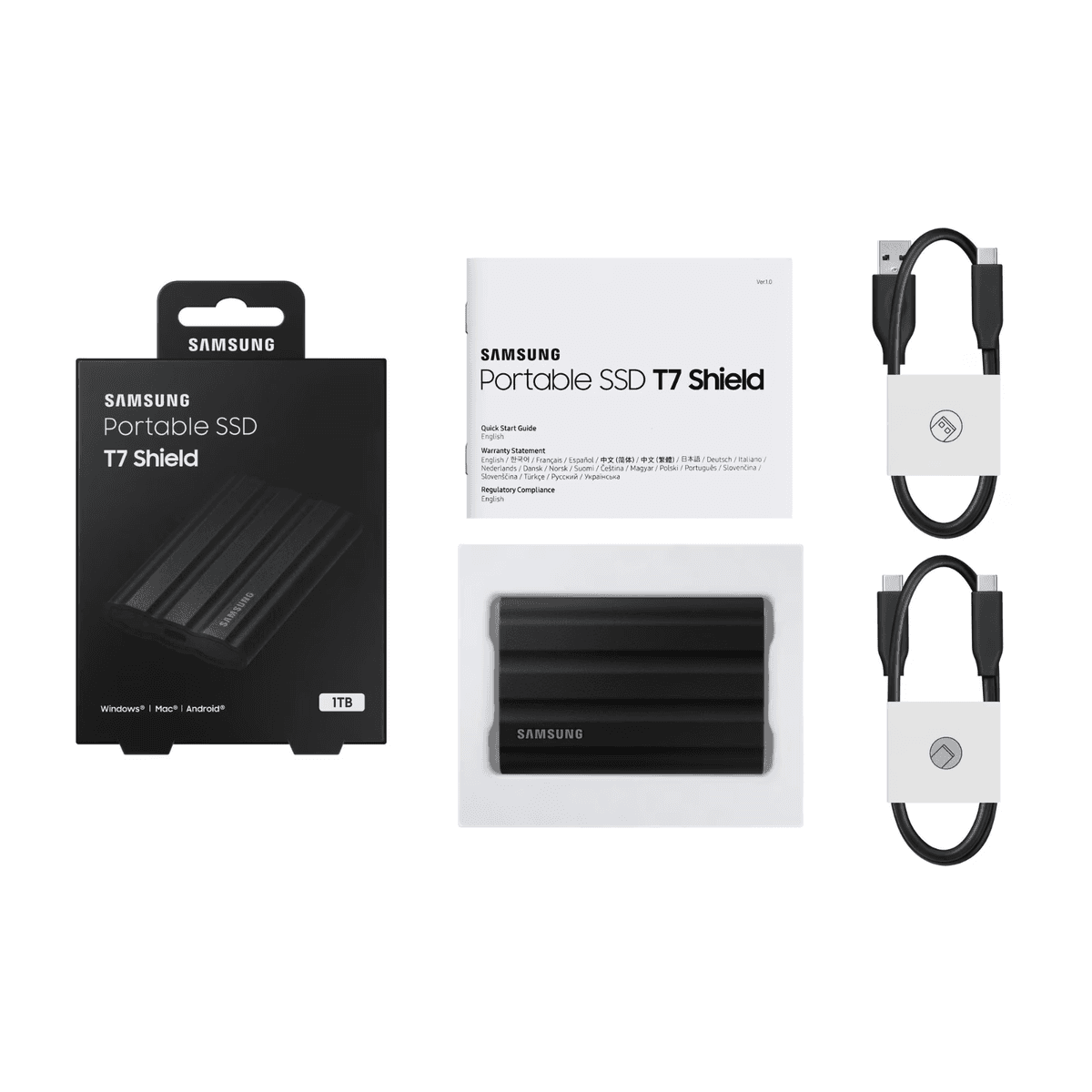 Samsung Samsung Portable SSD T7 Shield