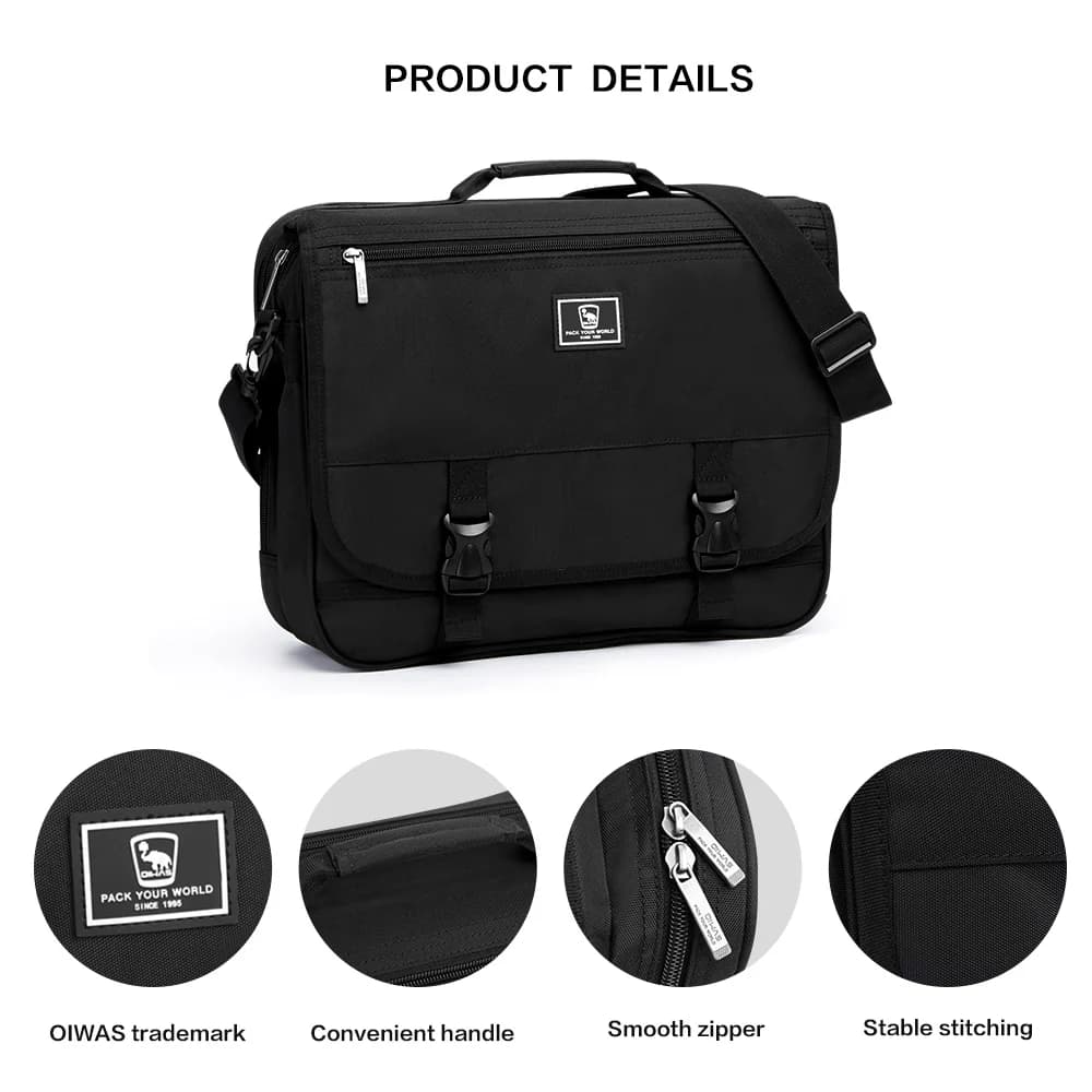Oiwas Oiwas 15.6-inch Laptop Messenger Bag