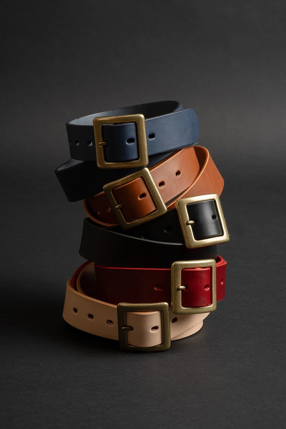 BIG JOHN VBLT03 Himeji Leather Original Belt