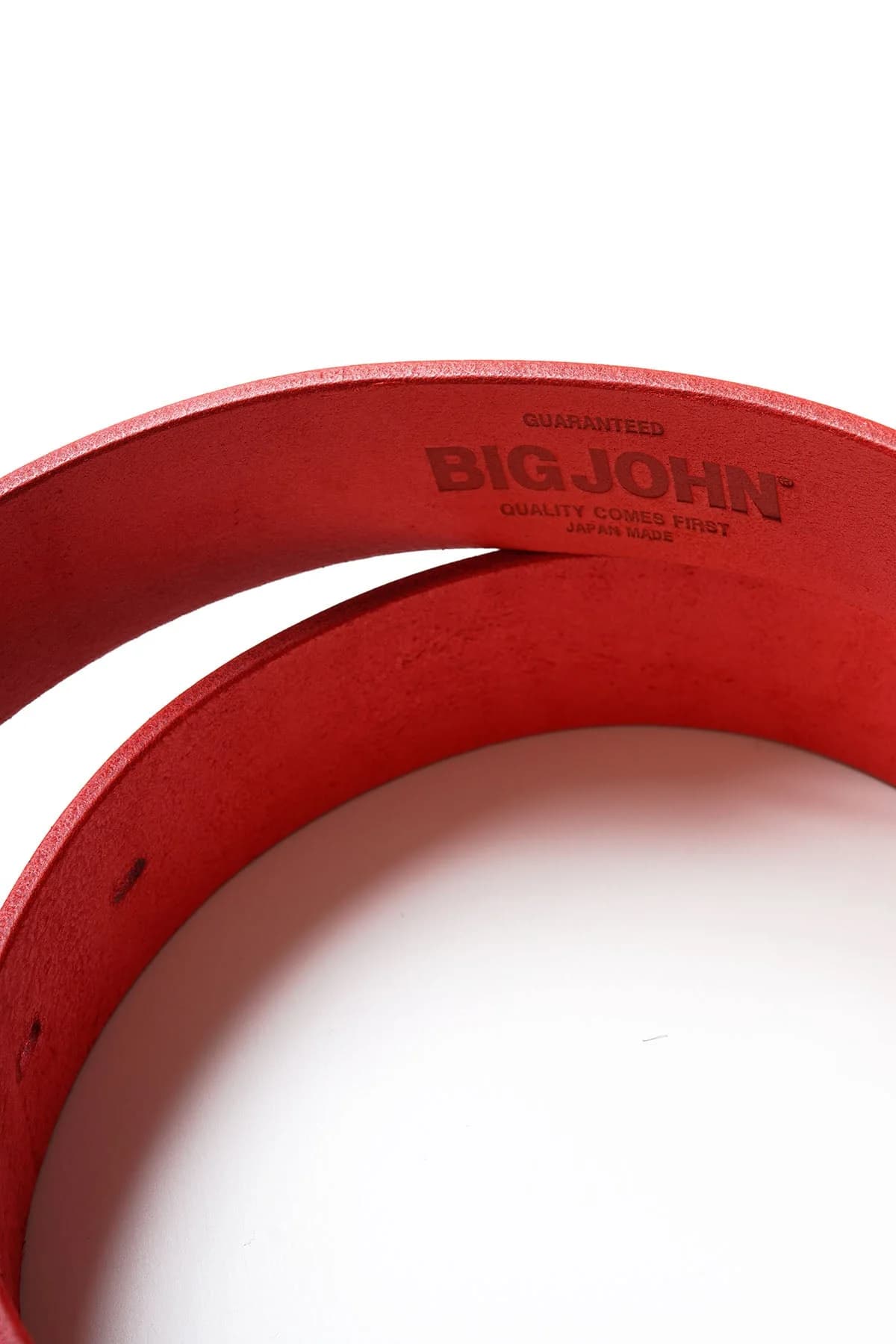 BIG JOHN VBLT03 Himeji Leather Original Belt
