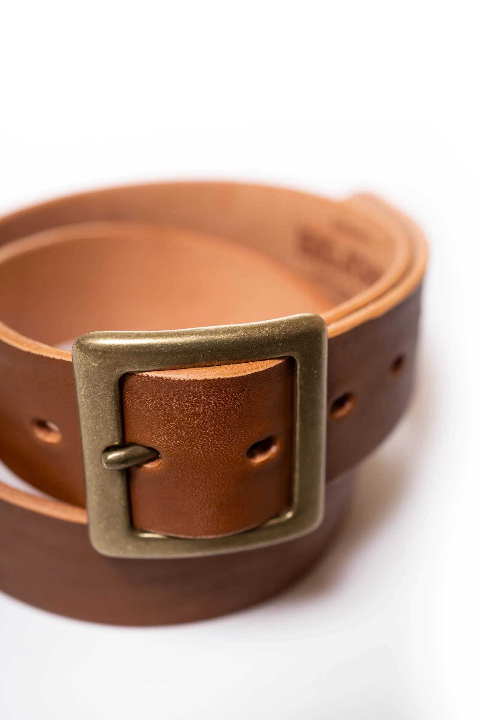 BIG JOHN VBLT03 Himeji Leather Original Belt