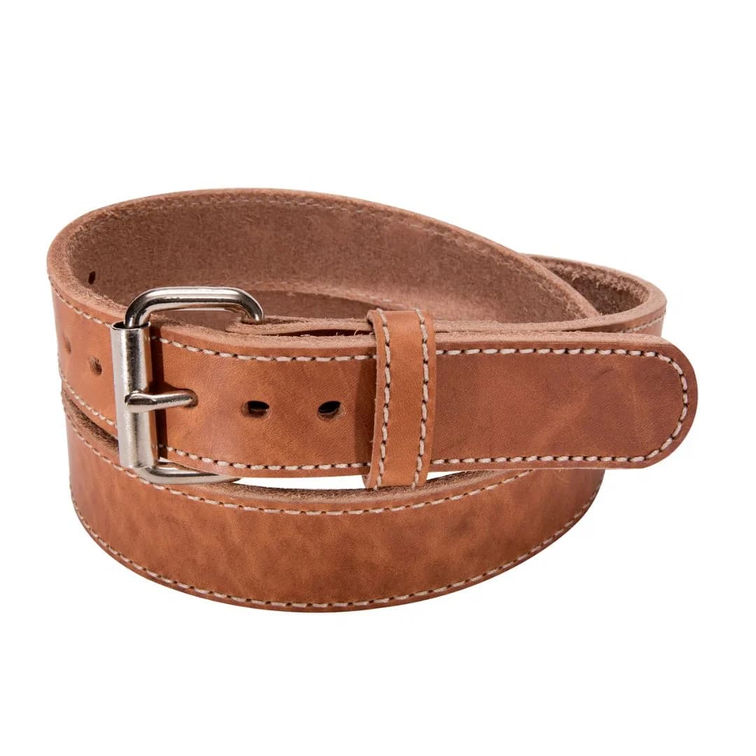 Daltech Force RoughCut Natural Full-Grain Leather Gun Belt