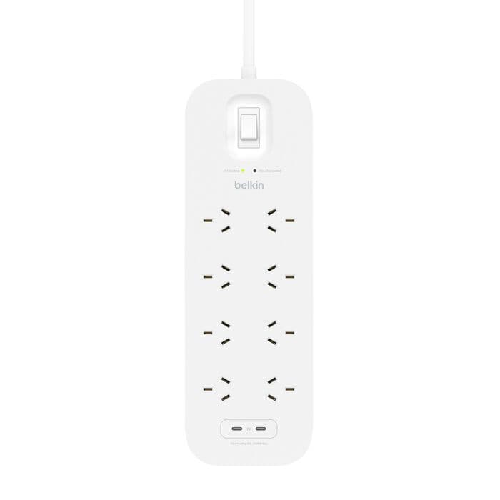 Belkin 8-Outlet Surge Protector with Dual USB-C 30W