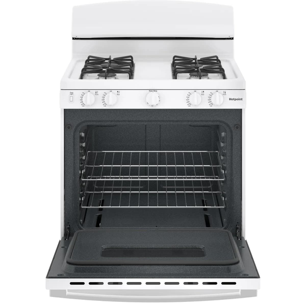 Hotpoint Hotpoint 30-inch Free-Standing Front Control Gas Range